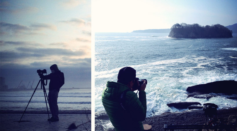 Filming in Fukushima [LEFT] and Iwate [RIGHT] - Henry Jun Wah Lee