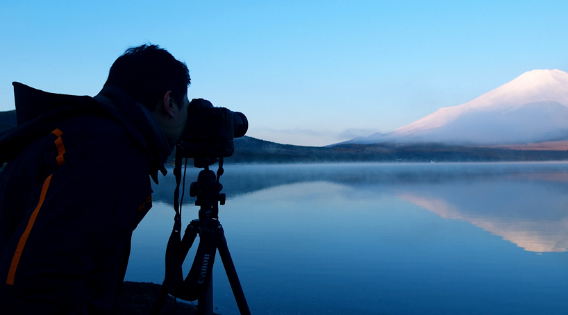 Henry Jun Wah Lee w/ Mt. Fuji